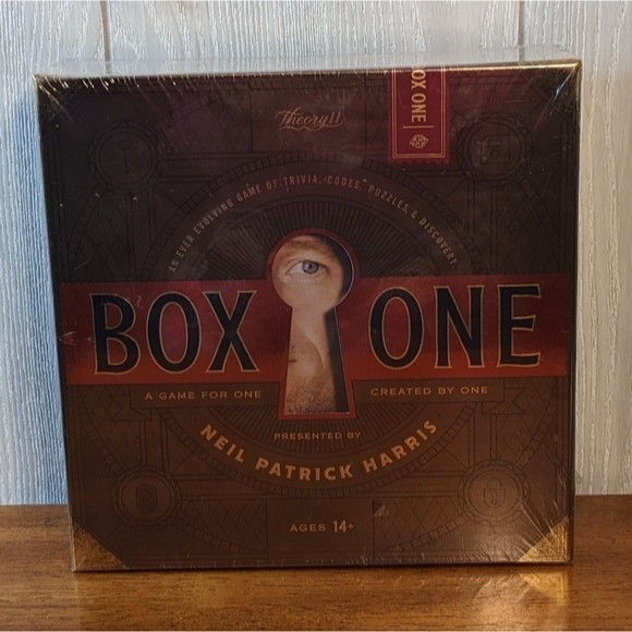 New Box One Presented By Neil Patrick Harris Board Game Ever Evolving Trivia NWT - Picture 1 of 8